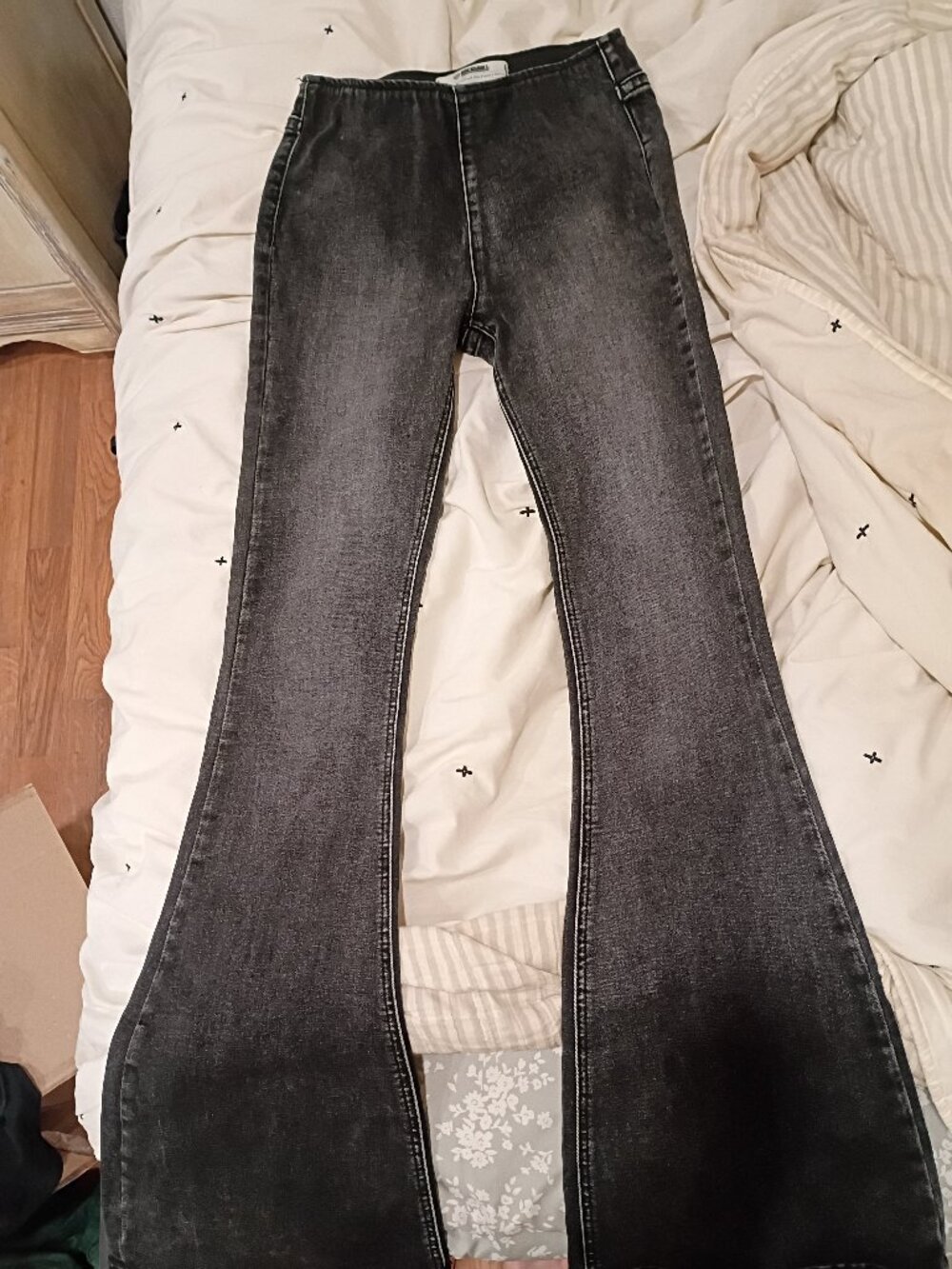 Rock and Roll Denim Bargain Bell Pull on Flares